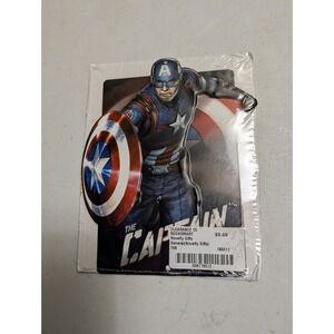 Marvel Captain America Tin Sign‎ Bedroom Decor 7x5.75